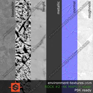 PBR substance texture ground stone